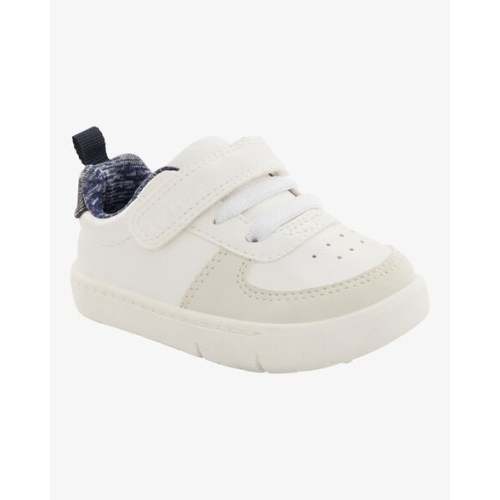 Every Step® First Walker Casual Sneakers - White | Carter's