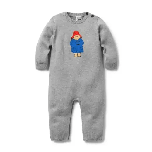 Baby Classic Grey Heather Paddington™ x Janie and Jack Baby One-Piece by Janie and Jack