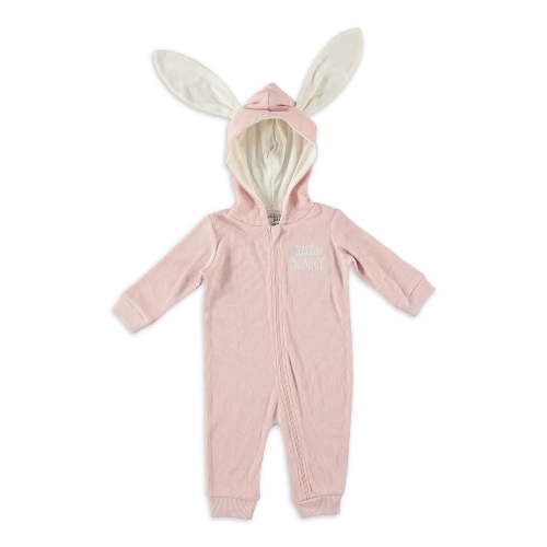 Chick Pea Baby Girl Little Bunny Fashion Coverall, Sizes Newborn-9 Months