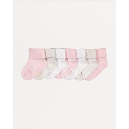 7 Pack Turn Over Top Socks