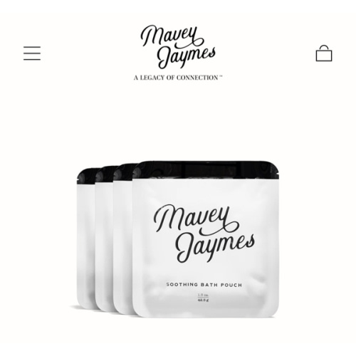 Soothing Bath Pouches | Organic Bath Soak | Mavey Jaymes