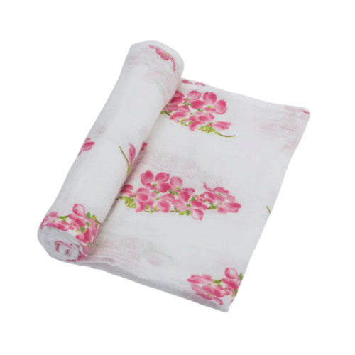 Dogwoods In Bloom Baby Swaddle Blanket