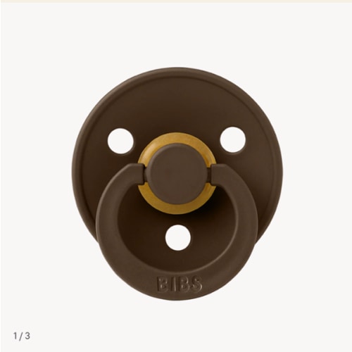 BIBS Colour Pacifier in Mocha - Stylish and Functional – Bibsworld store US