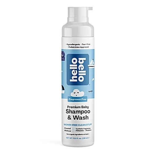 Hello Bello™ 10 oz. Fragrance-Free Premium Shampoo & Body Wash