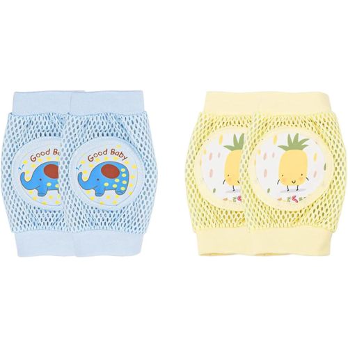 Amazon.com: Breathable Baby Knee Protectors, Non-Slip Crawling Pads for 0-24 Months Infants, Unisex Elastic Design for Easy Wear (2-Pack) : Clothing, Shoes & Jewelry