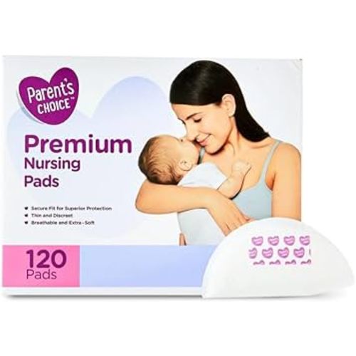 Premium Nursing Pads 120ct (Pack of 1), White