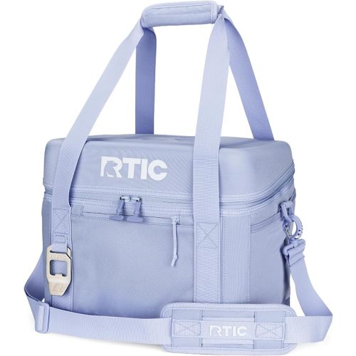 RTIC Everyday Cooler, Soft Sided Portable Insulated Cooling for Lunch, Beach, Drink, Beverage, Travel, Camping, Picnic, for Men and Women | Insulated Bag for Ice, Lunch, Beach, Drinks, Travel, Camping, Picnic, Car and Hiking
