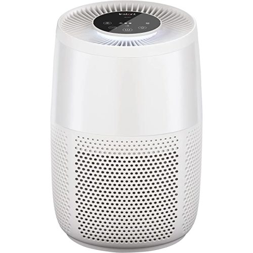 Instant HEPA Quiet Air Purifier, From the Makers of Instant Pot with Plasma Ion Technology for Rooms up to 630ft2; removes 99% of Dust, Smoke, Odors, Pollen & Pet Hair, for Bedrooms & Offices, Pearl