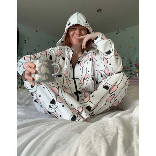 Bull Terrier Onesie Jumpsuit