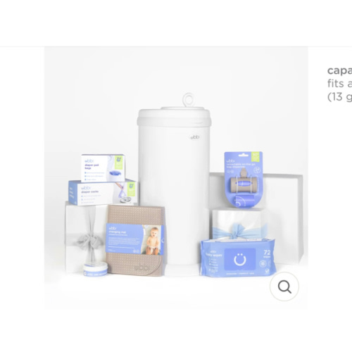 diaper pail gift set