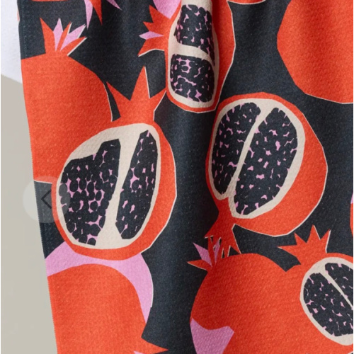 Graphic Pomegranates Tea Towel | Geometry – GEOMETRY