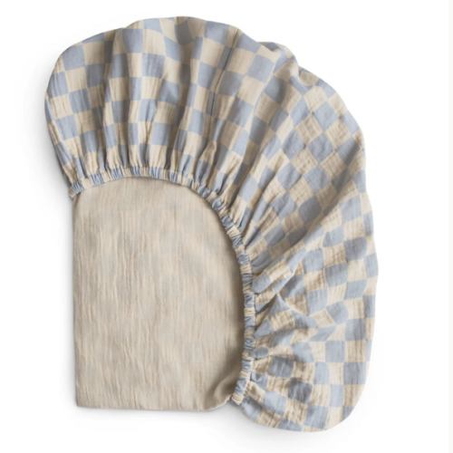 Mushie Extra Soft Muslin Crib Sheet – Babyletto