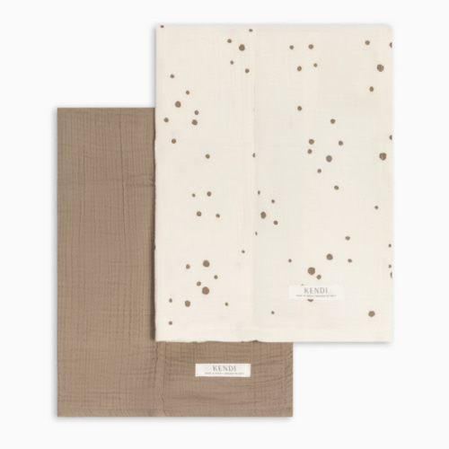 2-Pack Muslin Burp Cloths