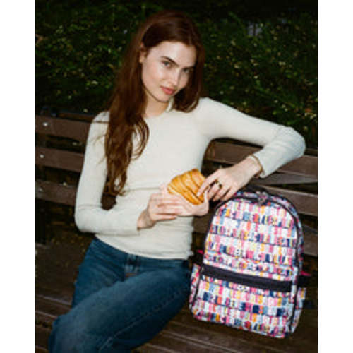 Solid Black Double Trouble Backpack | LeSportsac