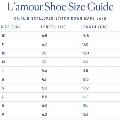 Caitlin Scalloped Stitch Down Mary Jane, Navy - L'Amour | Maisonette