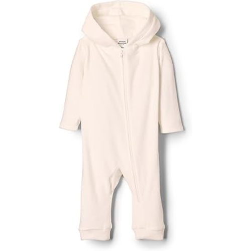 Amazon Essentials x Sofia Grainge Unisex Babies' Velour Hooded Coverall
