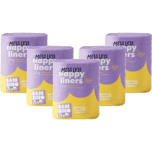 Bambino Mio, Cloth Diaper Liners, 5 Pack