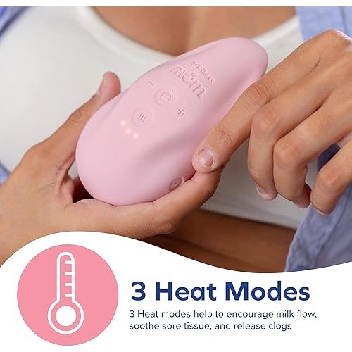 Dr Talbot's Mom Lactation Massager - Adjustable Heat and Vibration Modes - Includes Storage Bag and USB Cord - Breastfeeding Essentials