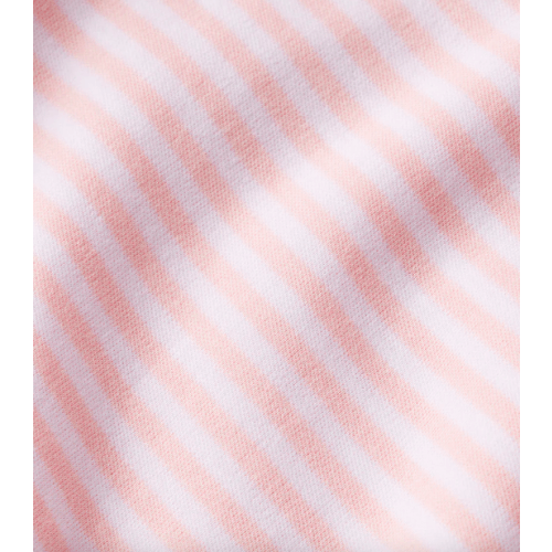 LAKE | Women | Pima Cotton Pajamas | English Rose Stripe Maternity Long Sleeve Nightgown