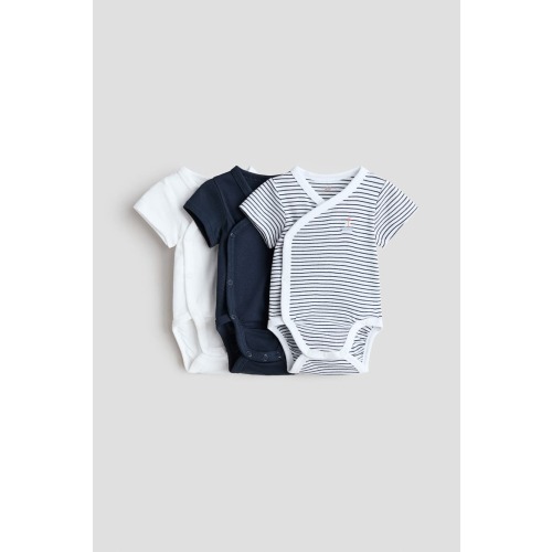 3-pack Wrapover Bodysuits