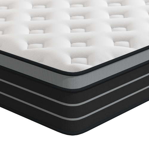 Full Mattress, 10 Inch Hybrid Innerspring Mattress for Pressure Relief, Motion Isolation, Medium Firm, CertiPUR-US Certified