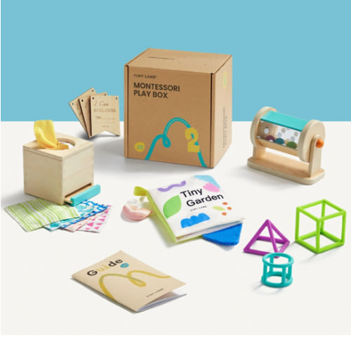 Tiny Land® Montessori Toys for Newborns (4–6 Months)