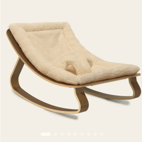 LEVO Baby Rocker in natural wood – Charlie Crane Paris