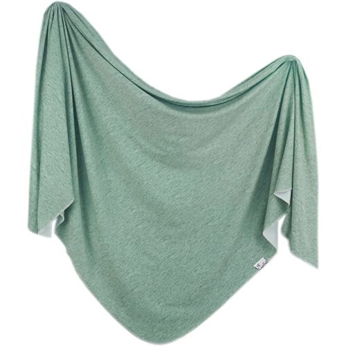 Copper Pearl Swaddle Blankets for Newborns | Soft Stretchy Receiving Blankets for Boys and Girls | Large 46 x 46 Inch Baby Blankets | Lightweight and Breathable Swaddles | Emerson