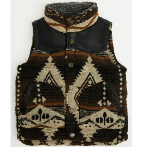 Cody James Toddler Boys' Oil Slick Southwestern Print Vest
