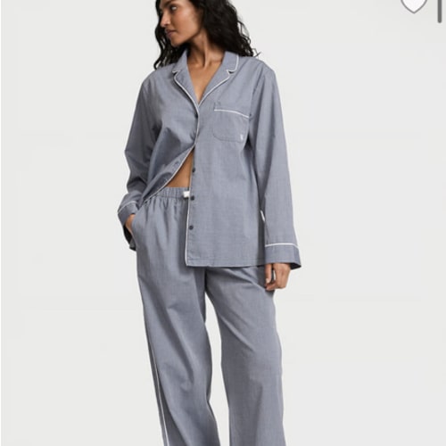 Heritage Cotton Long Pajama Set