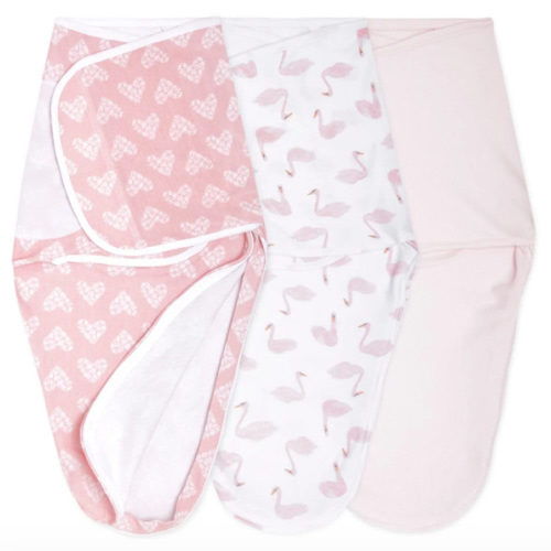 aden + anais Briar Rose Baby Cotton Easy Swaddle