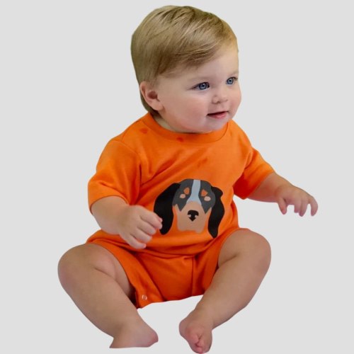 Infant Hound Dog Onesie