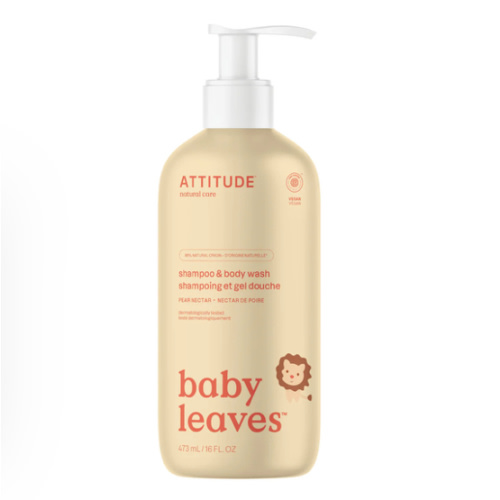 Baby Shampoo & Body Wash 2-in-1 - Clean Ingredients I ATTITUDE