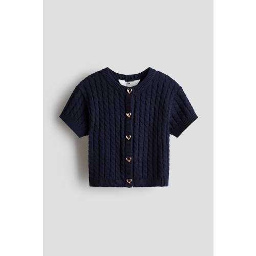 CABLE-KNIT CARDIGAN