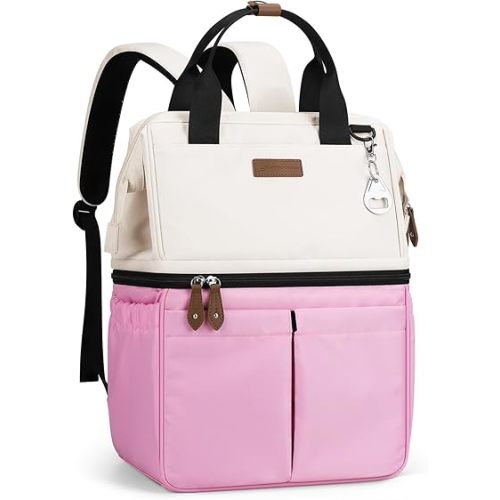 Maelstrom Cooler Backpack, 36 Cans Insulated Backpack Cooler, Soft Leakproof Double Deck Cooler Bag, Lightweight Lunch Backpack for Men & Women,Perfect for Beach Travel, Camping & Work