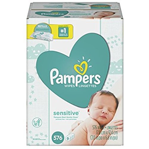 Pampers Sensitive Baby Wipes - 576