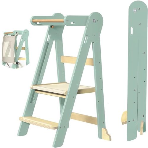 GROWNSY Foldable Step Stool Toddler Tower
