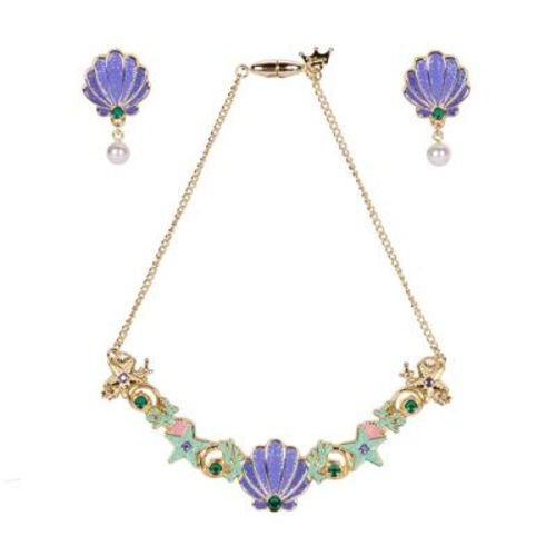 Disney Princess Ariel Jewelry Set Costume Accessories