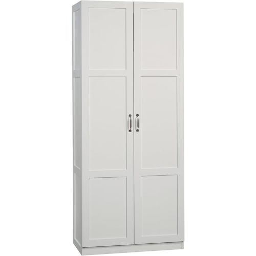 Sauder Select Storage Cabinet/ Pantry cabinets, White finish