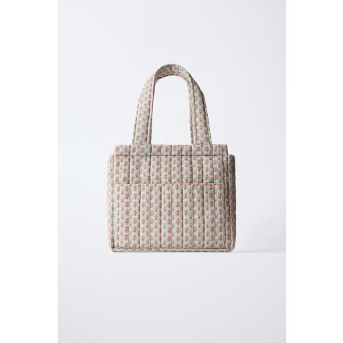 Stroller Bag- Floral Maternity Bag - Pink | ZARA United States