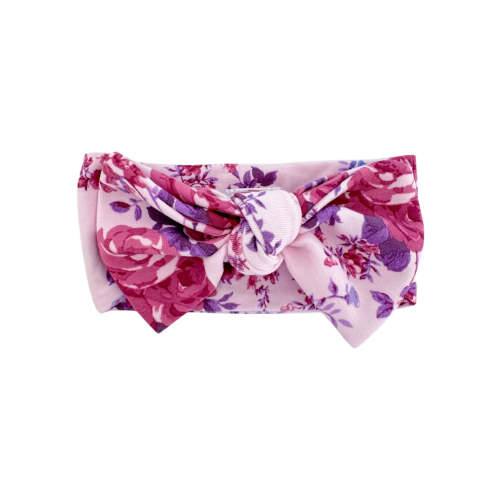 Knot Bow, Violet Rose