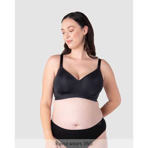 Infinite T-Shirt Nursing Bra - Black