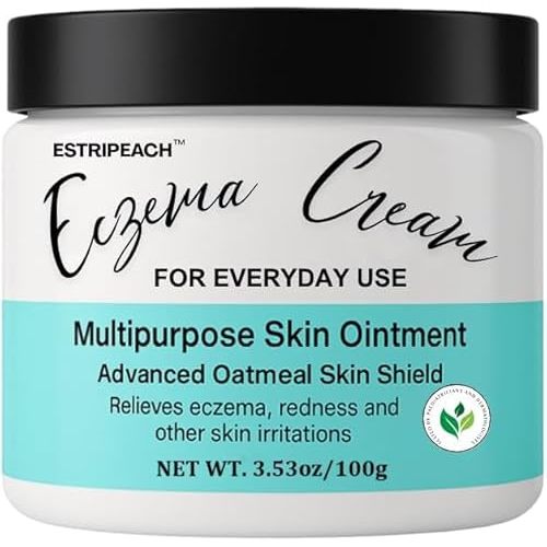 Multi-Purpose Eczema Cream for Sensitive, Gentle Touch Ointment, All Ages Over Time – Dry & Irritated Skin - Fragrance-Free, 3.53 OZ (Small)