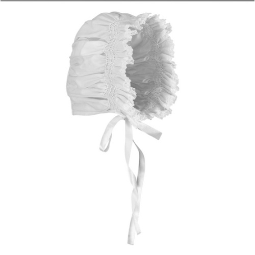 Girls Smocked Lace Bonnet I Feltman Brothers
