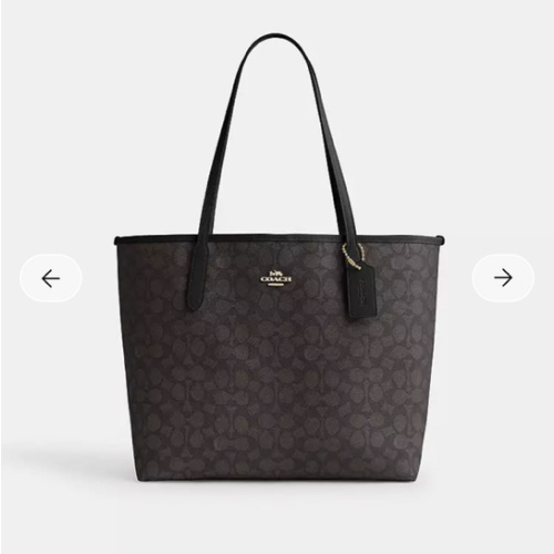 City Tote Bag In Signature Canvas