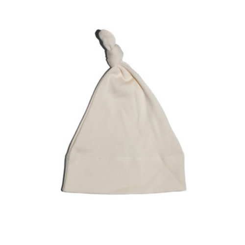 Organic Knot Hat - Cloud, 0-3 M