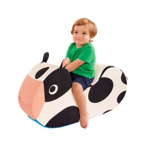 Battat Cozy Cruisers Cow Foam White Ride-On Toy with Washable Cover, Toddler, Baby and Preschool Toys - Walmart.ca