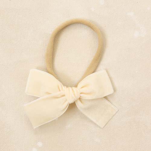 Petite Classic Bow Headband // Sugar