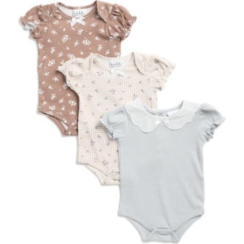 Nicole Miller Assorted 3-Pack Bodysuits | Nordstromrack