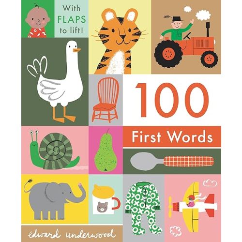 100 First Words: With Flaps to Lift Board book – Lift the flap, September 10, 2019